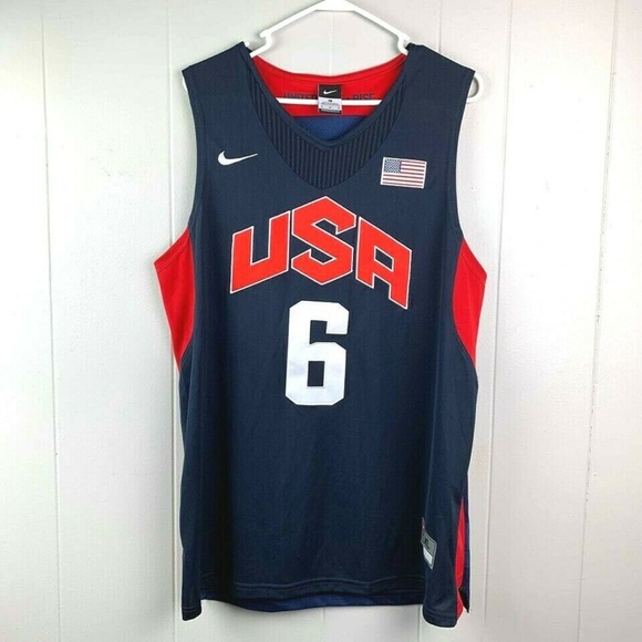 lebron team usa jersey